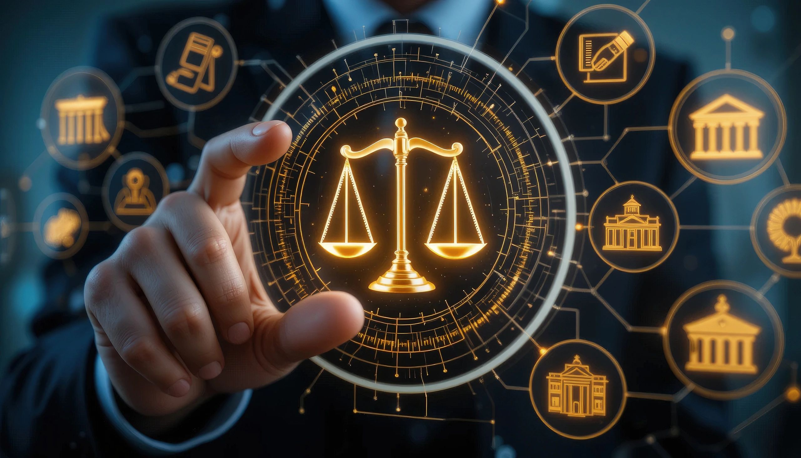 Digital legal technology interface